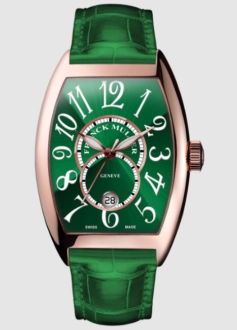 Franck Muller Cintree Curvex Nuance Replica Watch 7880 SC DT NUANCE green dial